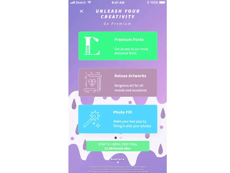 Fontsy screenshot